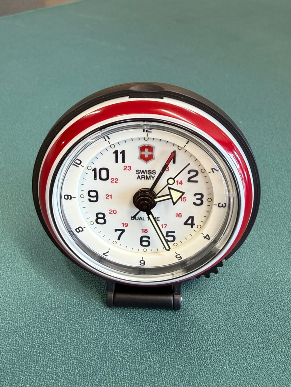 Vintage Victorinox Swiss Army Travel Alarm Clock